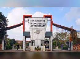 D A V Institute of Engineering and Technology